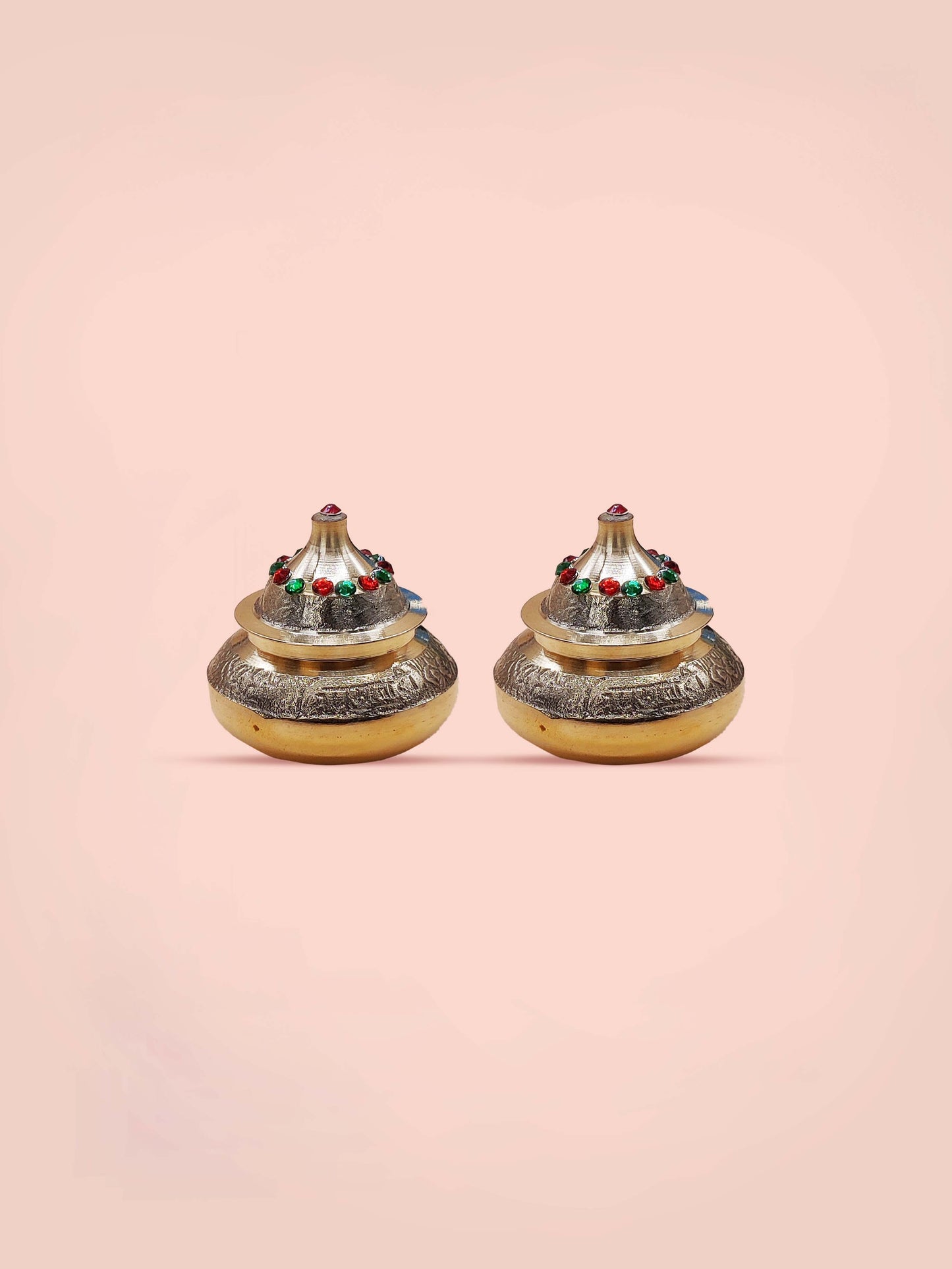 The Peacock Courtyard | Classic Rakhi Box in orange